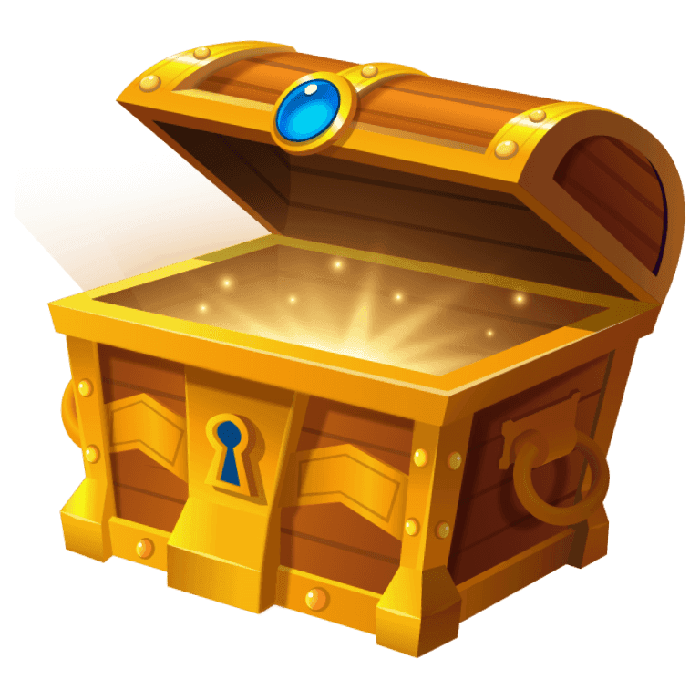 Chest with glow